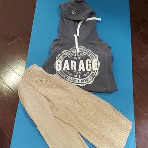 2 for 15$ Garage hoodie+ Tommy sweater